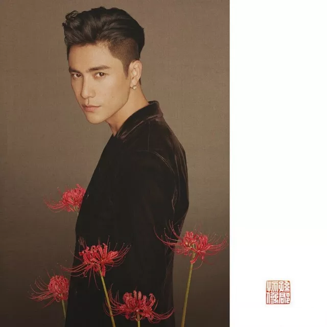 画家孙郡工笔人物画《陈坤》