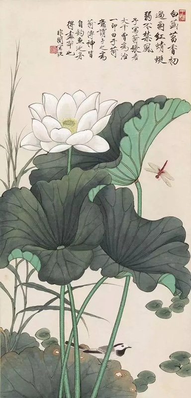 中国工笔花鸟画技法染色用墨用纸入门