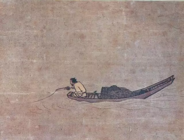 山水画意境:宋 马远 寒江独钓