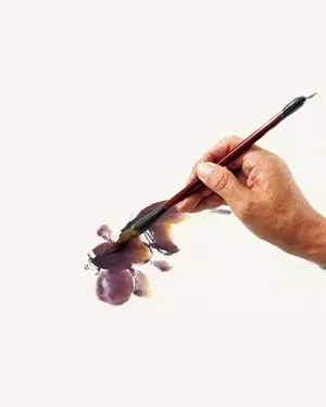 画家冯增木写意金鱼画法图8-1