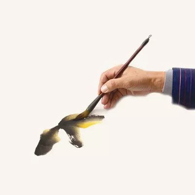 画家冯增木写意金鱼画法图15