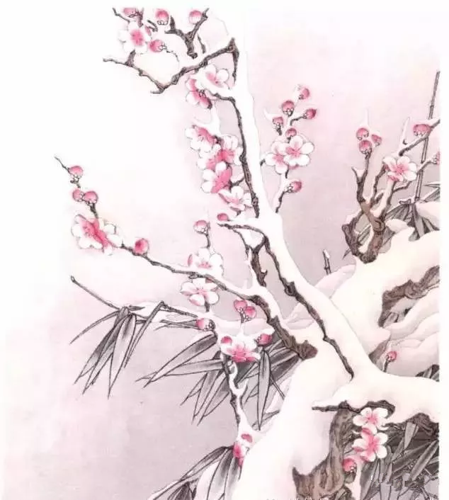 工笔梅花