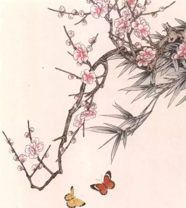 工笔梅花