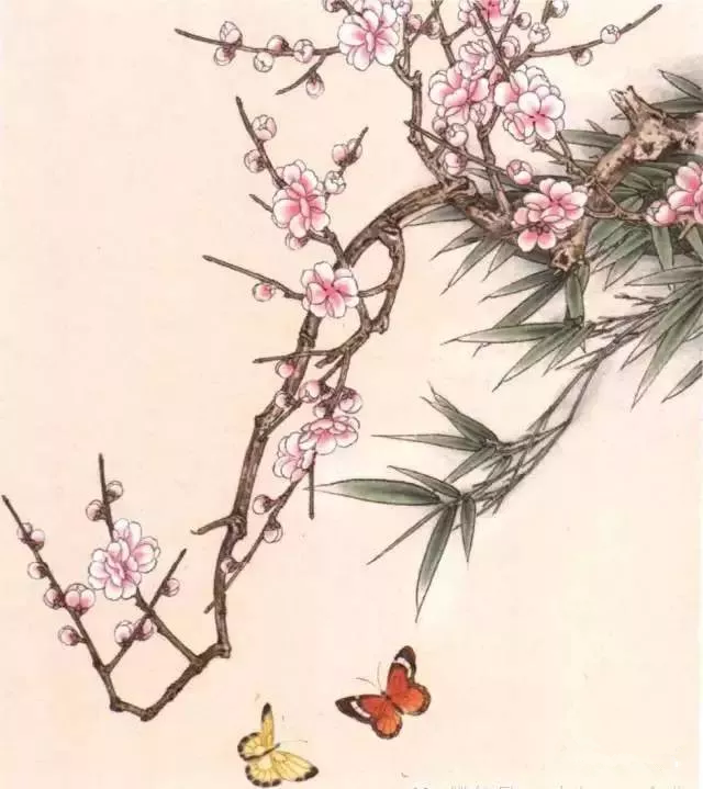 工笔梅花