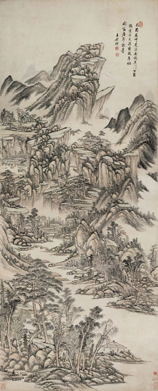 清 王原祁 浮峦暖翠图