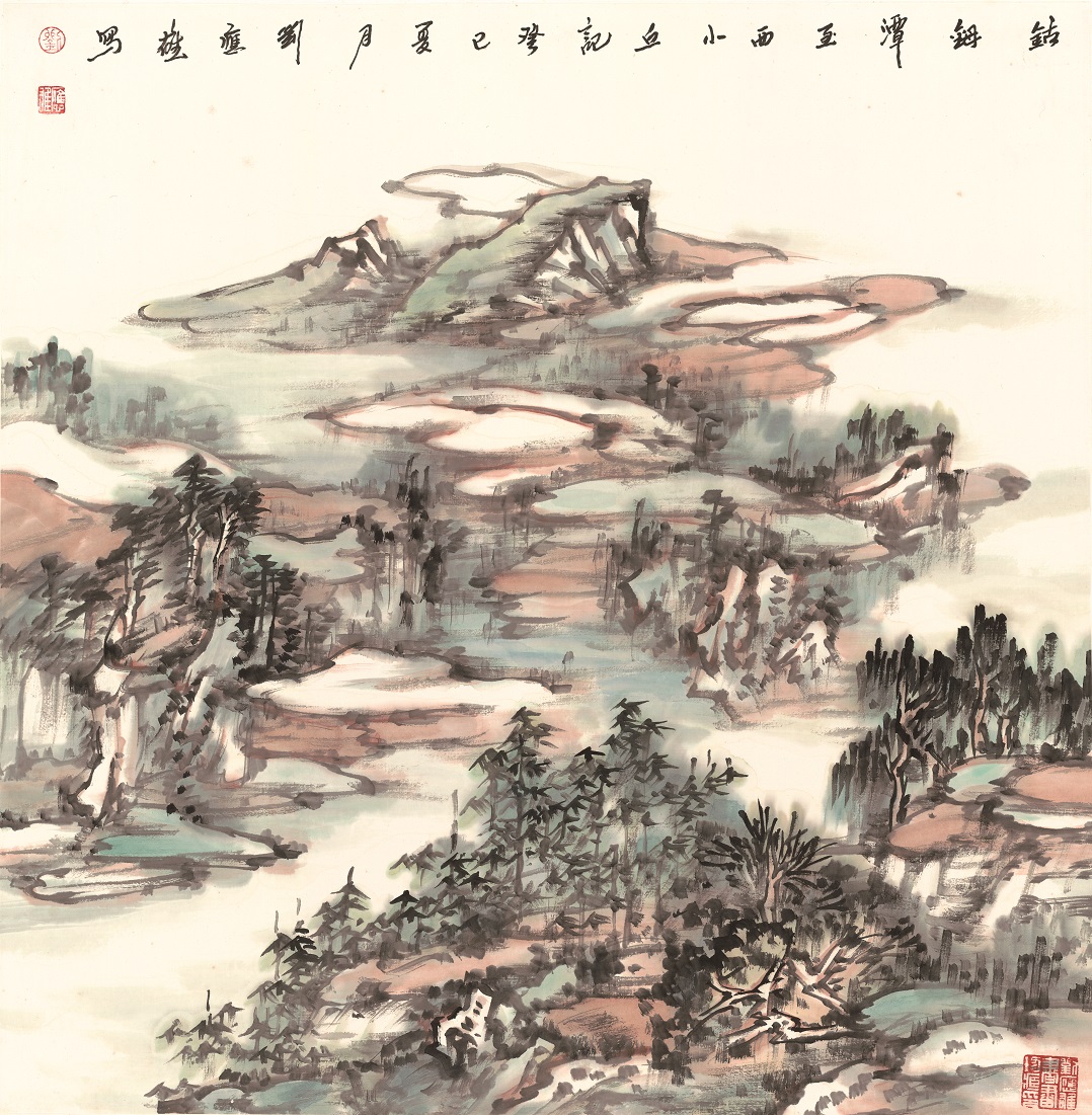 刘应雄画家永州八记与永州八景图3