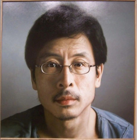 画家冷军肖像油画