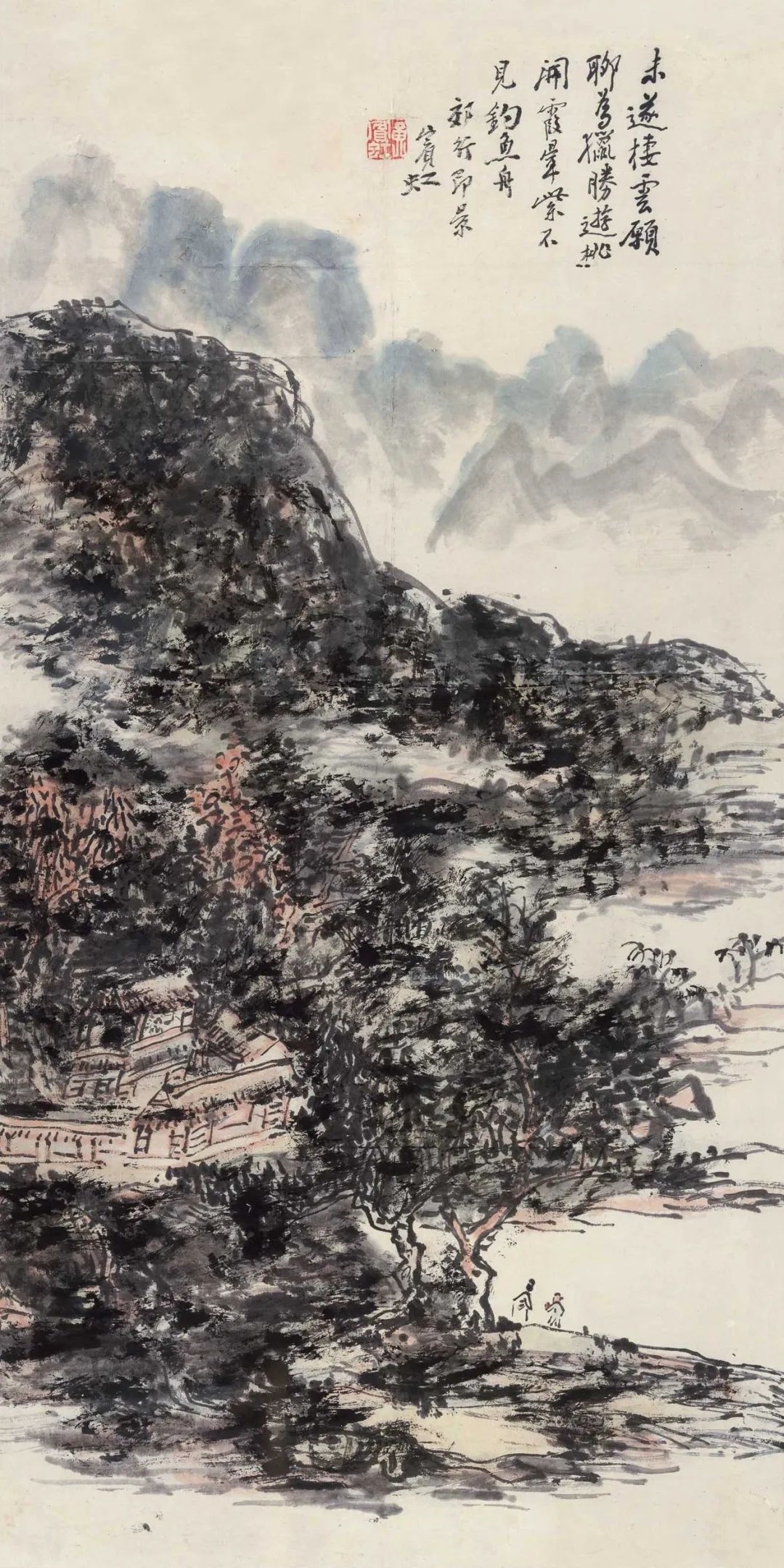 黄宾虹国画山水画作品欣赏